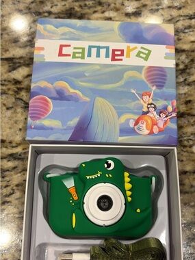 Kids Dino Digital Camera for Children - Green